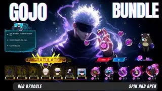 How To Spin In Gojo Ascension Event On Free Fire ? Gojo Bundle Open In Free Fire ? 