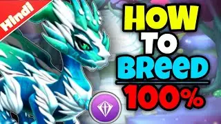 🥶❄️How To Breed Ice Queen Dragon? Top Best Breeding Combinations👀 | Dragon Mania Legends Hindi
