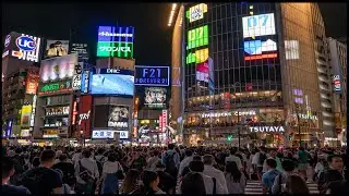 Tokyo Live - Shibuya  Night Walk