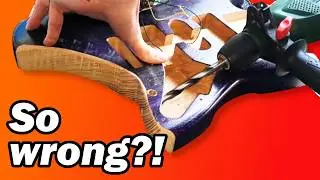 I made a BUDGET STRANDBERG Guitar. Kind of...