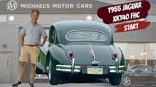 1955 Jaguar XK140 FHC - start