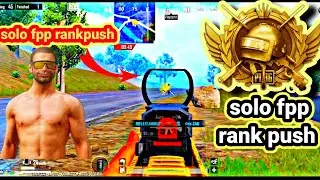 solo fpp rank push video | how to push solofppconqueror