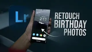 Как отретушировать фотографию с дня рождения в мобильном приложении Lightroom для Android (инстру...