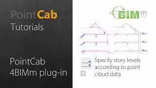 PointCab 4BIMm  01 Specify story levels in ARCHICAD according to point cloud data