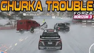 Forza Horizon 3 GHURKA PROBLEMS ON BLIZZARD MOUNTAIN