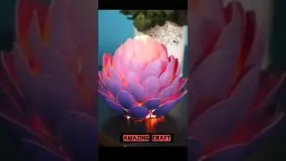 PLASTIC SPOON CRAFT IDEAS, LAMP DIY/#youtubeshorts #shorts #like #viralshort #ytshorts