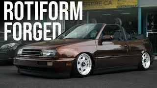 BAGGED VW CABRIO ON 16