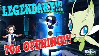 FATE WORLD/FANTASY TRAINER | LEGENDARY!! 70x Advanced Capsule Toy Opening!!!!!Celebi!!