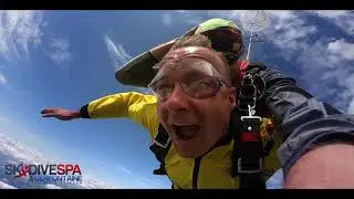 Saut en parachute tandem &agrave; spa