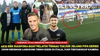SASSUOLO SAMBUT PELATIH TIMNAS❗️Jay Idzes Girang Di Pantau John Herdman, Ivar Jenner Jadi Sorotan