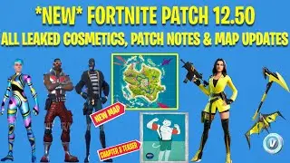 Fortnite Update 12.50 Patch Notes, Leaked Skins, Cosmetics, Emotes, Map Updates & Chapter 3 leaks