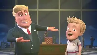 Darren and CEO Scene (Talking Tom and Friends)