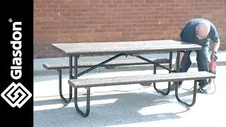 Glasdon | Installation | Picknickbord Bowland&trade;