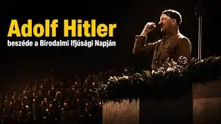 Adolf Hitler besz&eacute;de a Birodalmi Ifj&uacute;s&aacute;gi Napj&aacute;n Potsdamban, 1932. okt&oacute;ber 2‑&aacute;n. (magyar felirattal)