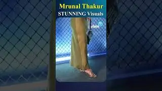 #shorts || Mrunal Thakur STUNNING Visuals || #mrunalthakur #sitharamam #idaraku
