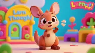 &ldquo;Learn Through Play 2 🎉 &ndash; Baby Kangaroo&rsquo;s Color & Number Adventure!