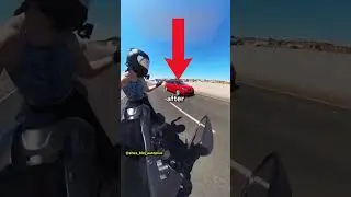 Car Almost Hits Bikers But Gets Karma