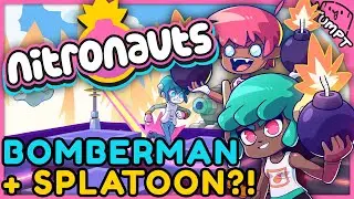 Bomberman + Splatoon? - Nitronauts (Demo Gameplay)
