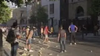 Tensions rise at latest demo over Beirut explosion
