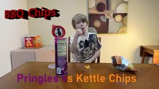 BBQ Chip Taste Test - Pringles vs Kettle Chips