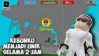 WARNAIN SEMUA TANAMAN MENJADI WARNA SILVER!!! GROW A GARDEN 
