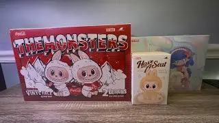 27 Minutes Of Popmart Unboxing ASMR- Labubu and Azura