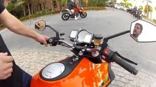 KTM 1290 Super Duke ride modes instruct