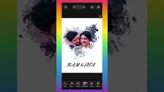 Picsart Photo Editing Tutorial 196❤#picsartphotoedit #trendingshorts #sitaram @abmphotoediting