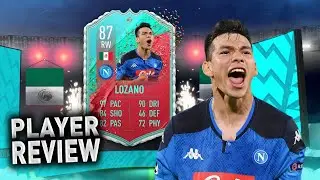 CHEAP MESSI?! 87 FUT BIRTHDAY LOZANO REVIEW! #FIFA20