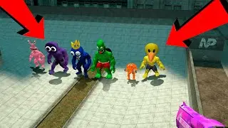 RAINBOW FRIENDS VS SKIBIDI TOILET - Garry's Mod (PART 2)