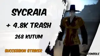 👊 Succession Striker Sycraia +4.8k Trash -  268 Kutum - Normal Loot Scroll (Blue LS) |  BDO Console