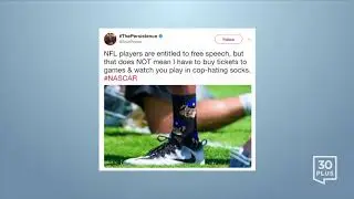 Trump vs. the NFL - National Anthem controversy | Today on Twitter