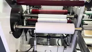 Turret Winding System | Thermal Label Stock Die Cutting Machine
