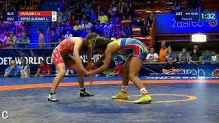BRONZE WW - 49 kg: N. VARAKINA (BLR) v. L. YEPEZ GUZMAN (ECU)