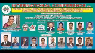 INTERNATIONAL CONFERENCE on FRONTIERS IN PHYSICAL, CHEMICAL AND BOILOGICAL SCIENCES