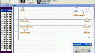 PLC timer on delay function