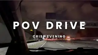 POV Driving | M3 Northbound | Evening Drive 🚗 ✨
