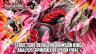 Yu-Gi-Oh!: Structure Deck: The Crimson King - Análisis, opinión y revisión final