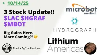 Краткие новости по $LAC $HGRAF $MBOT &mdash; большие перемены! Новые максимумы! Скоро ещё больше новино...