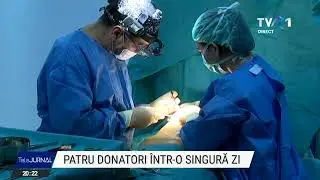 Patru donatori de organe și țesuturi într-o singură zi
