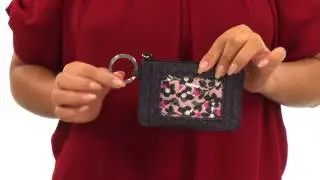 Vera Bradley Iconic Zip ID Case SKU:8955371