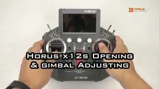 HorusX12s Opening and How to Adjusting  The Gimbal Tension Ratchet