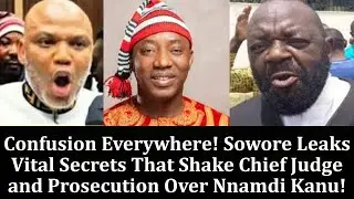 Nnamdi Kanu Shock! Chief Judge & Prosecution Lawyers Panic as Sowore Leaks Secrets That Exposed Them
