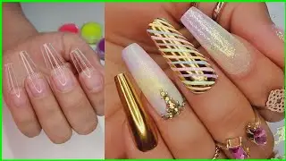 Uñas Con Tips Completos  ▪️Gelly Tips by Kiara Sky / Uñas sin acrílico ni olor  ⎮@lucyvillaNails