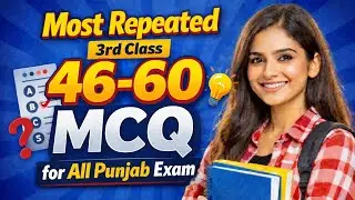 CLASS-3 TOP 46-60 Gk Most Repeated MCQ For Ssc GD,  Punjab Jailwarden and All Psssb exam.