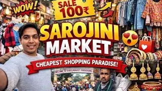 Sarojini Market Loot Liya 😳 Cheapest Market in Delhi ||xshubham_ydv||