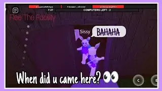 I DIDN'T KNOW SHE WAS IN THERE! |ROBLOX: FLEE THE FACILITY