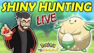🔴 BUSCAMOS A ✨ CHANSEY SHINY ✨ HACIENDO RACHA INFINITA  EN POK&Eacute;MON LET'S GO PIKACHU