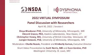 2022 Virtual Symposium | Discussion with Researchers