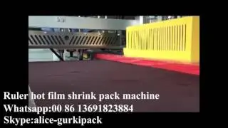Ruler pof shrink film machine,sealing and shrinking machine